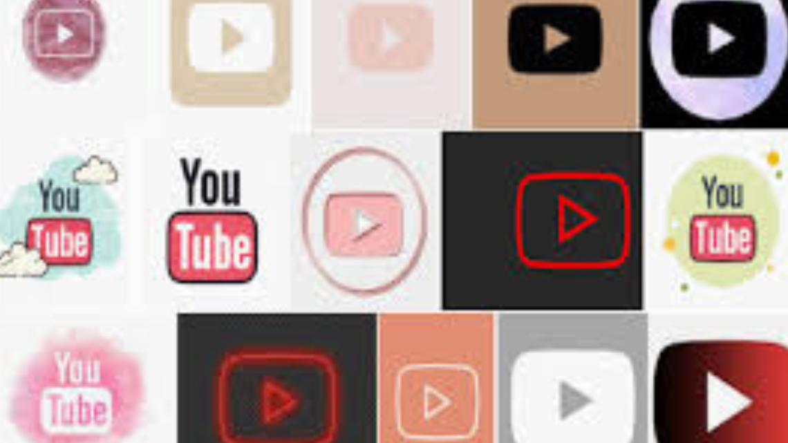 youtube icon aesthetic